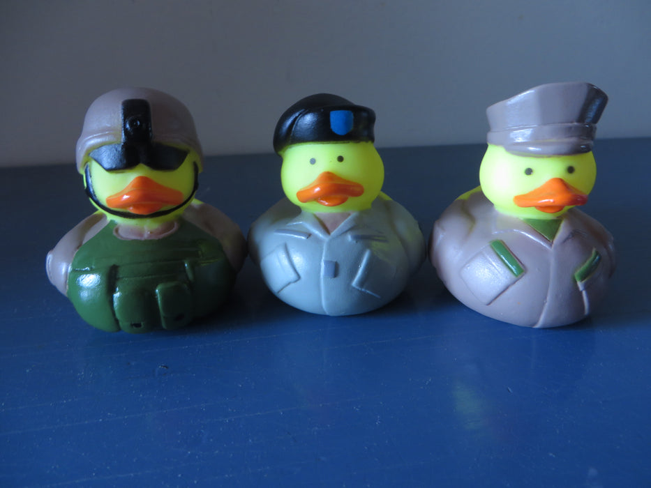 Set of three Marine Rubber ducks - great for that special someone in the service