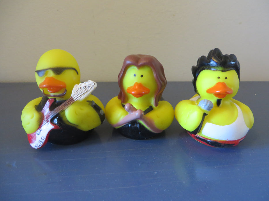 Rock Band Rubber ducks - great for your rocker