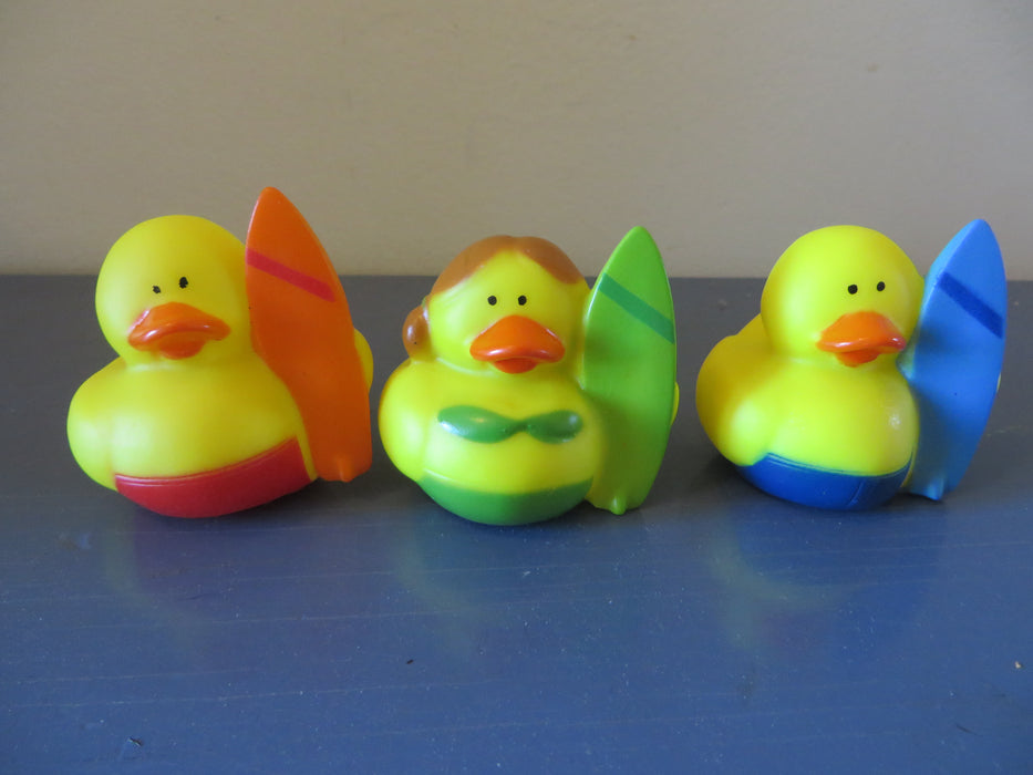 Surfer Rubber ducks - Hang 10!  Surfs up!