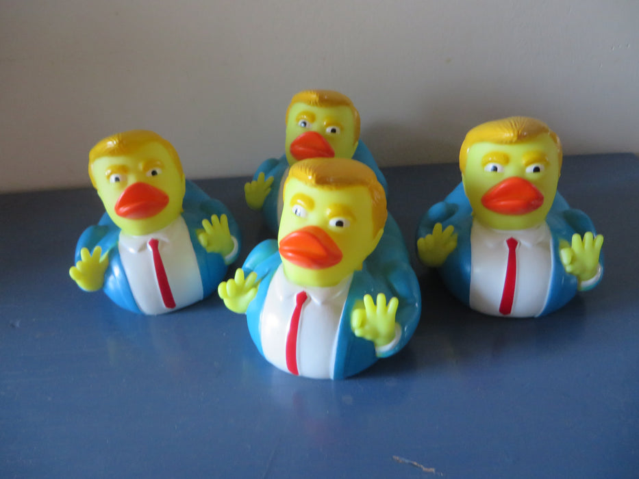 Donald Trump Rubber duck - Trump duck, Donald duck, party gag gift, jeep ducking, cruising duck